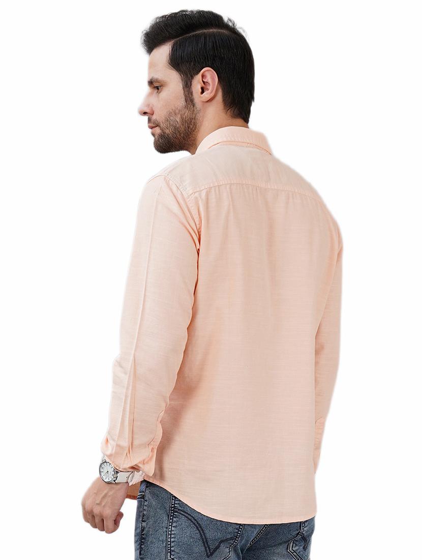 men solid long sleeve regular fit casual shirt - 21948389 - Standard Image - 2