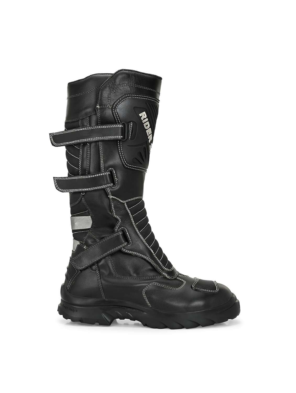 men black lace up calf boot - 21948559 -  Standard Image - 2