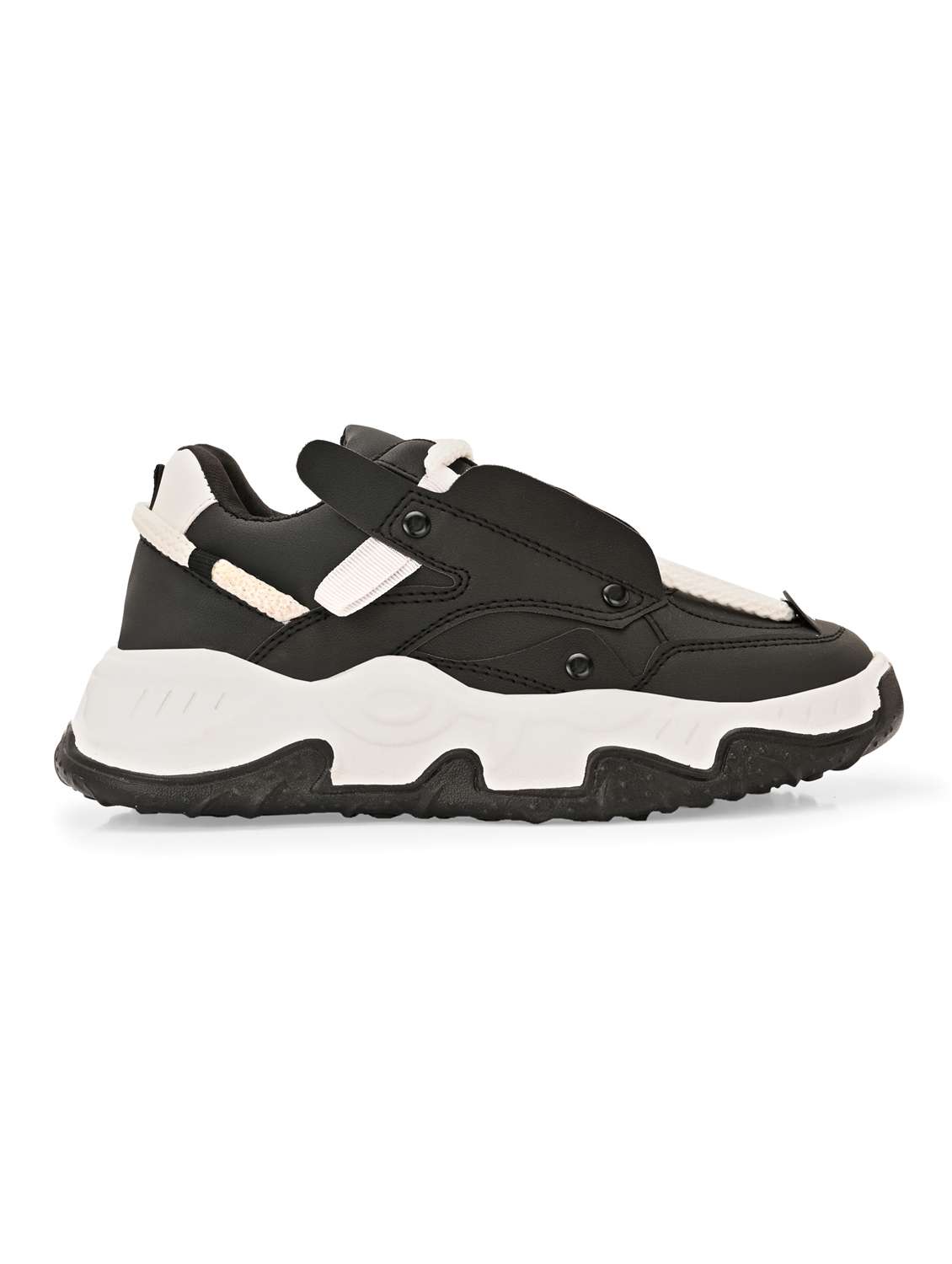 men black lace up sneaker - 21948574 -  Standard Image - 2