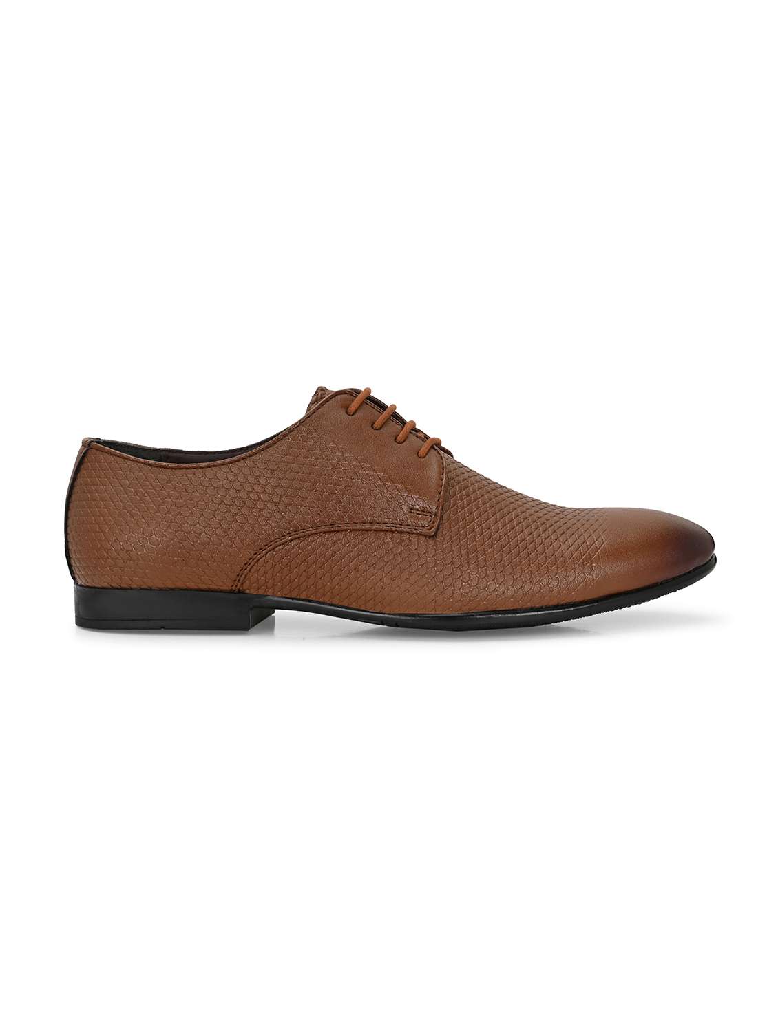 men tan lace-up derby - 21948583 -  Standard Image - 2