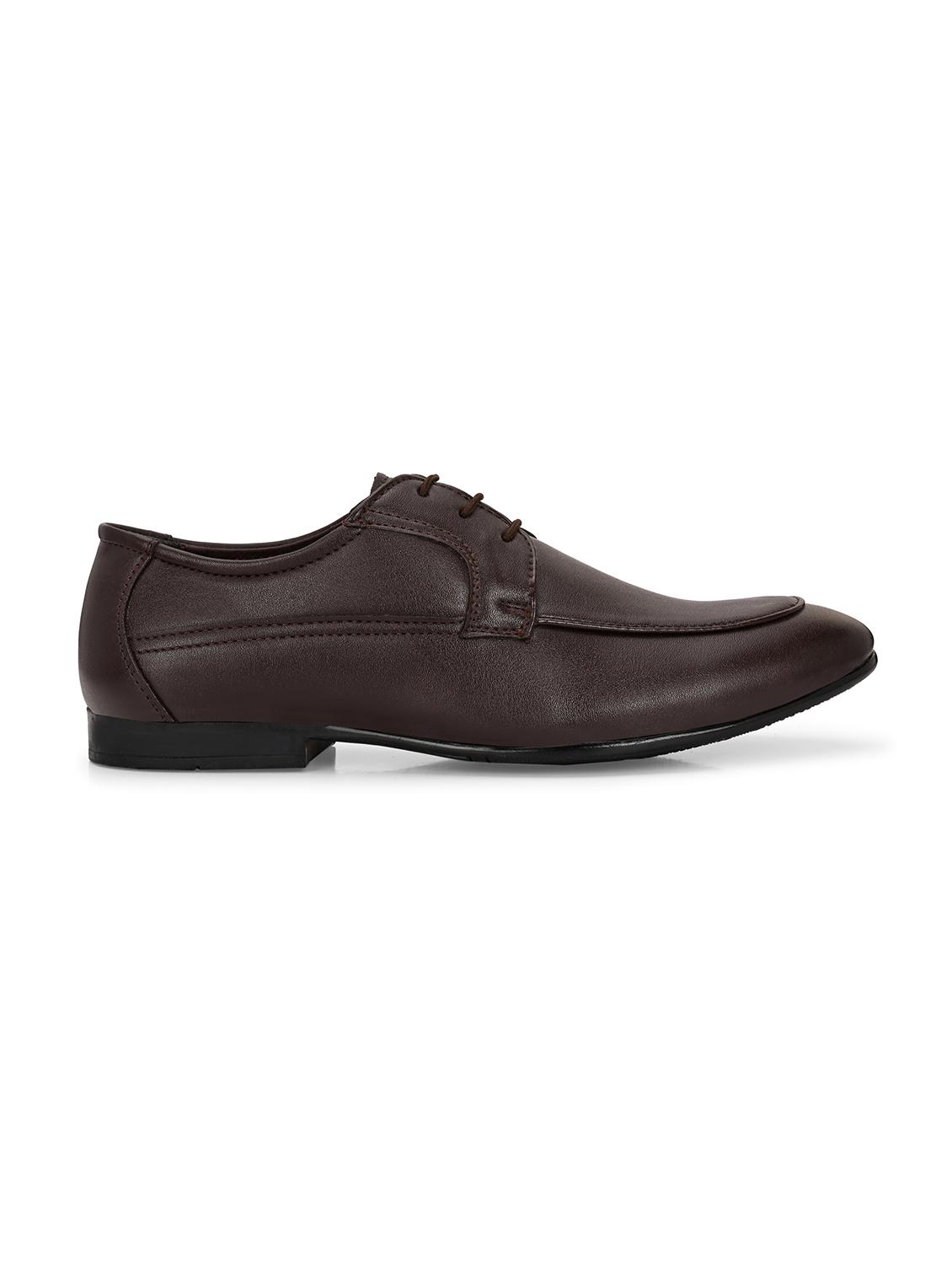 men brown lace-up derby - 21948587 - Standard Image - 2