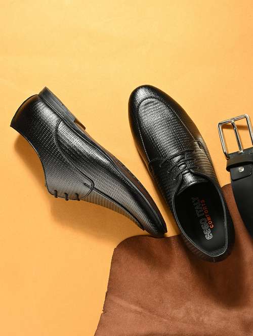 men black lace-up derby - 21948593 -  Standard Image - 0