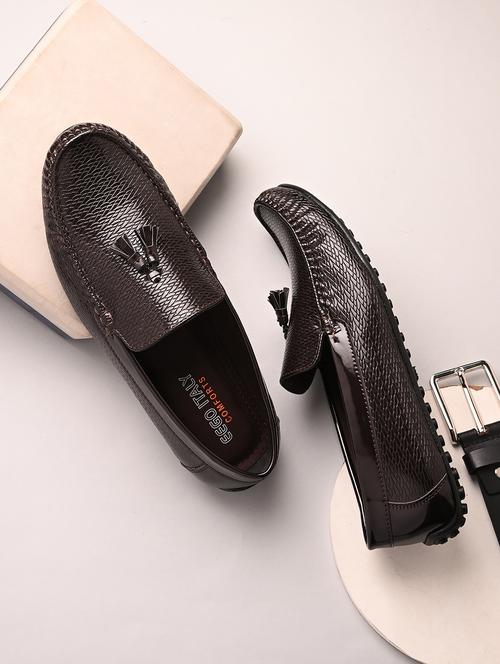 men slip on tassel detailed loafer - 21948598 - Standard Image - 0