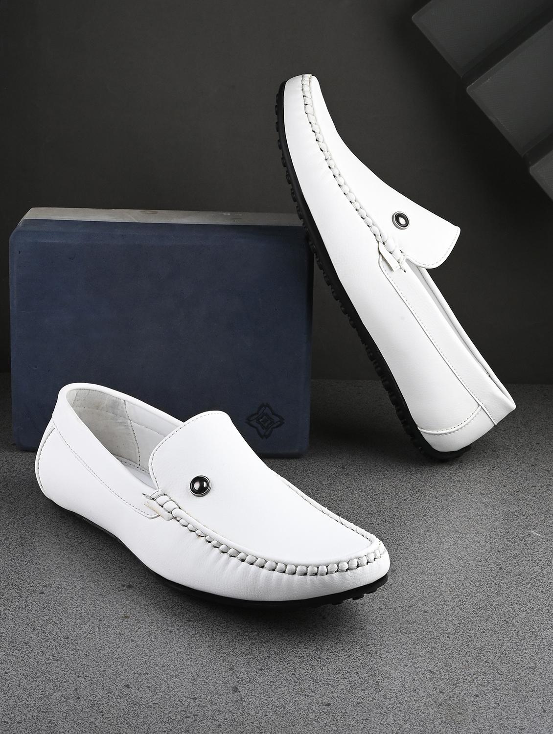 men white slip on loafer - 21948600 - Zoom Image - 0