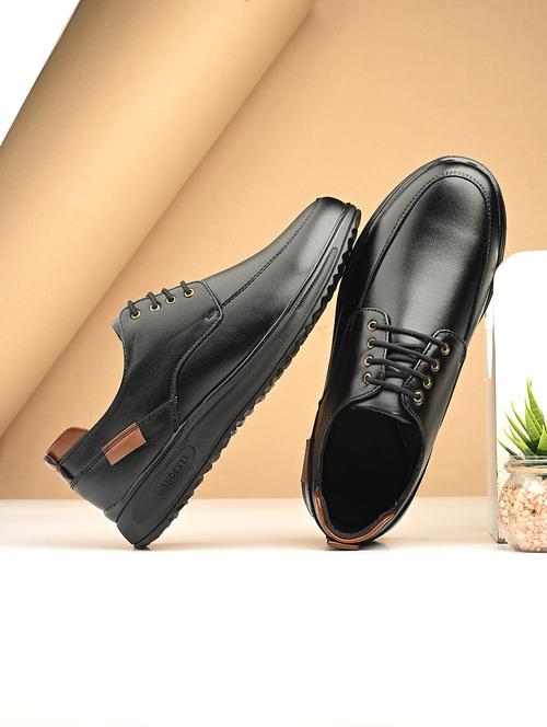 men black lace-up derby - 21948612 - Standard Image - 0