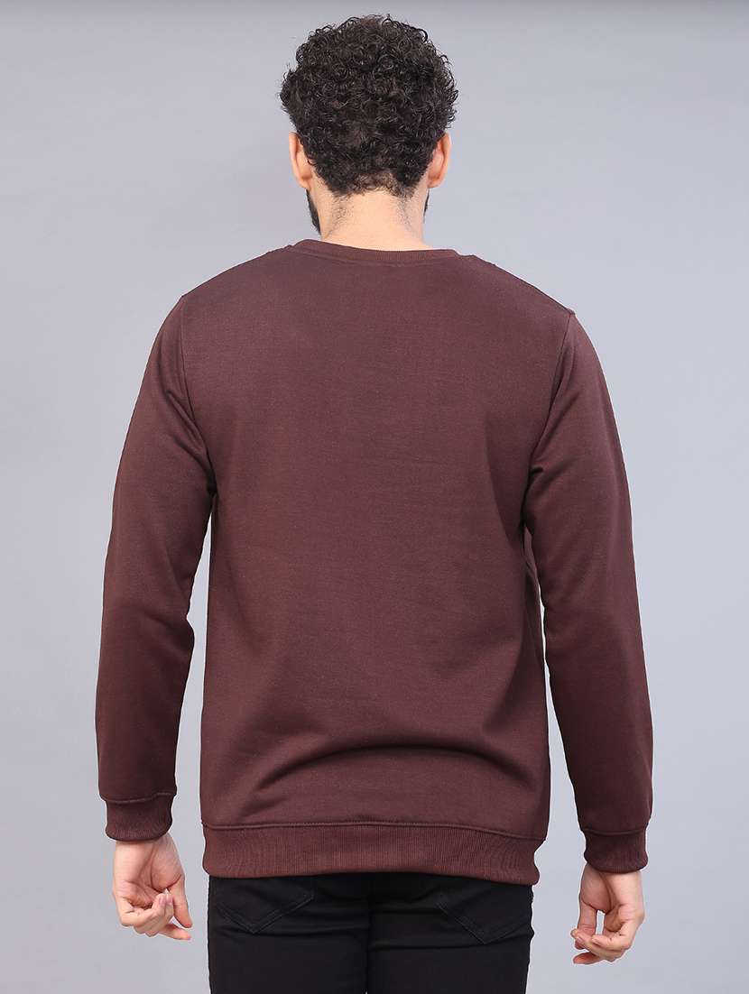 men solid long sleeve sweatshirt - 21948733 -  Standard Image - 2