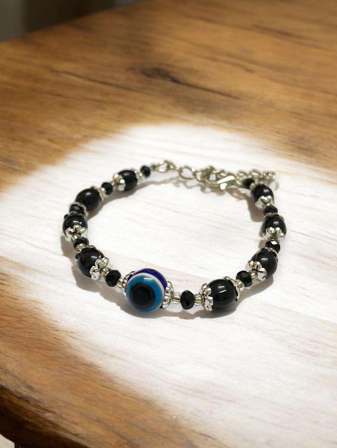 women pack of 2 beaded evil eye bracelet - 21949194 - Standard Image - 2
