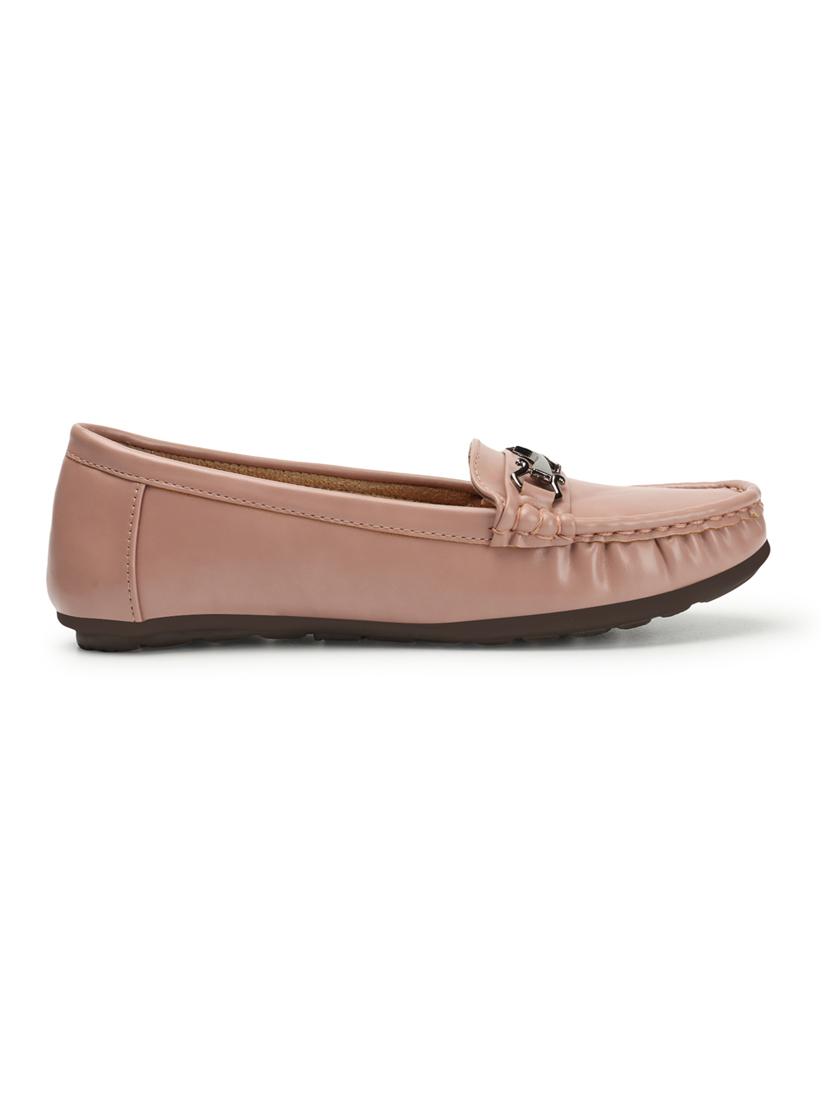 women pink slip on loafer - 21949279 - Standard Image - 2