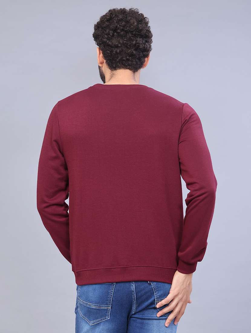 men printed long sleeve sweatshirt - 21949510 -  Standard Image - 2