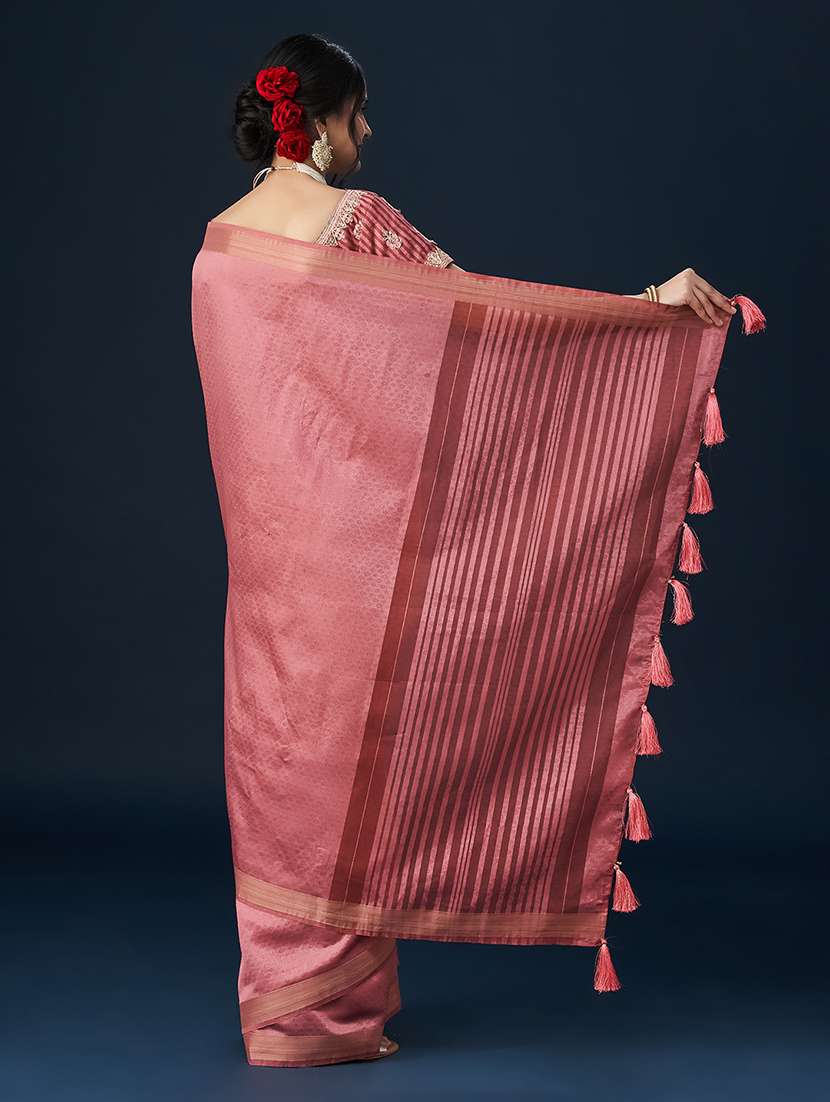 women self design bordered saree with blouse - 21949810 -  Standard Image - 2