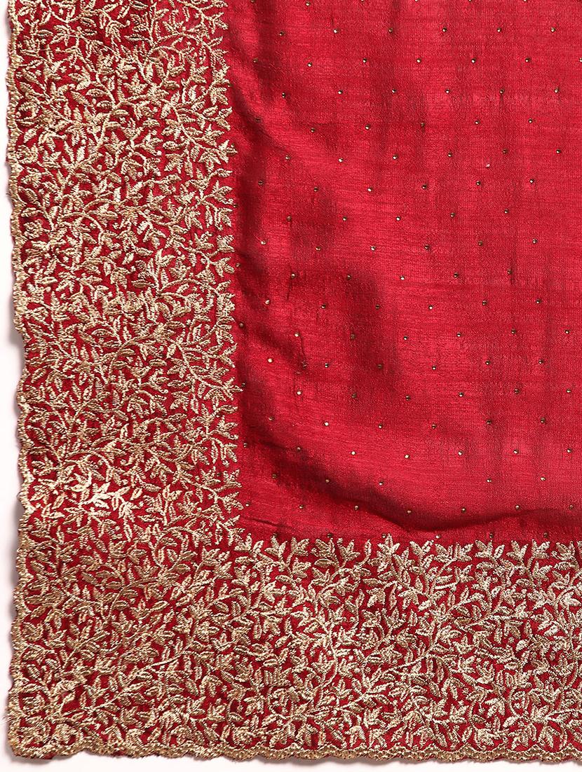 women solid with bordered saree with blouse - 21949827 - Standard Image - 2