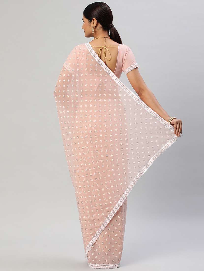 women floral printed saree with blouse - 21949947 -  Standard Image - 2