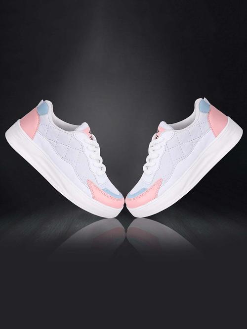 women color block lace-up sneaker - 21950071 - Standard Image - 0