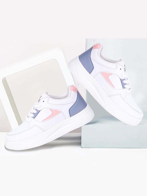 women color block lace-up sneaker - 21950072 -  Standard Image - 0