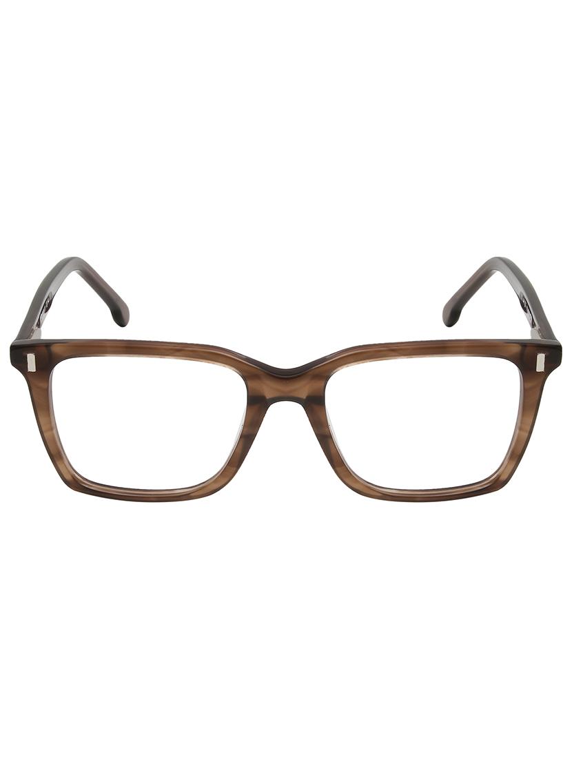 ted smith unisex brown wayfarer acetate clip on frames clip on sunglasses with polarized lens - 21950185 - Standard Image - 2