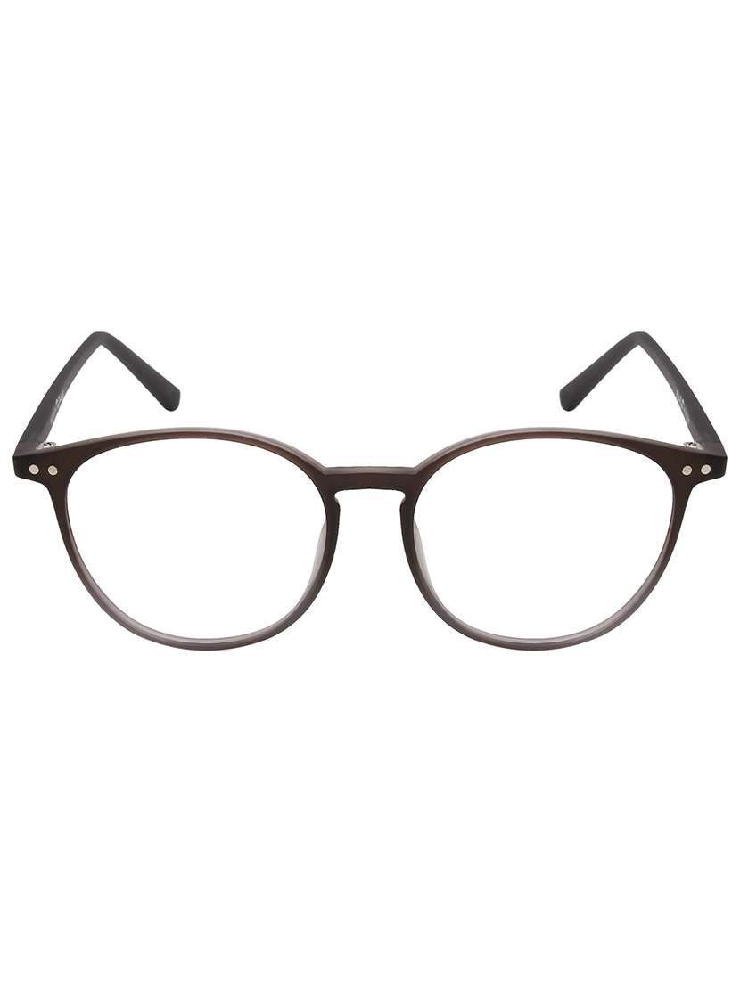 ted smith unisex grey round clip on frames clip on sunglasses with polarized lens - 21950186 -  Standard Image - 2