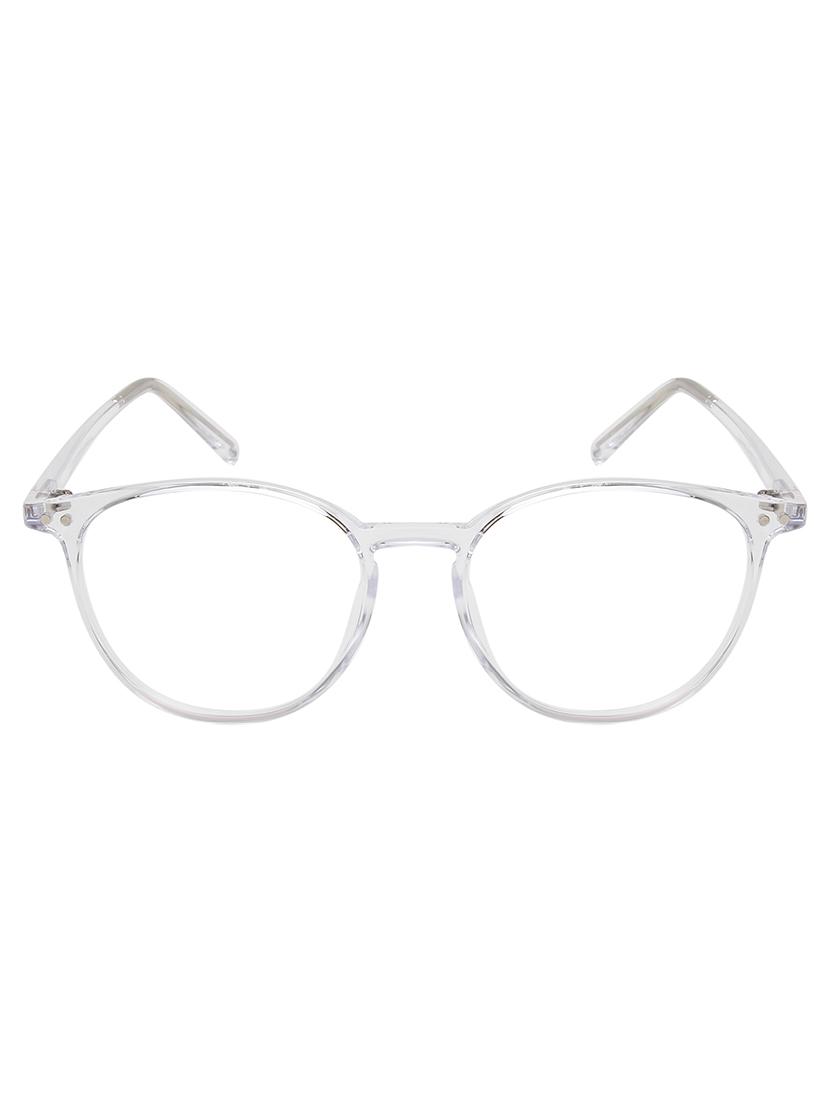 ted smith unisex crystal round clip on frames clip on sunglasses with polarized lens - 21950187 - Standard Image - 2