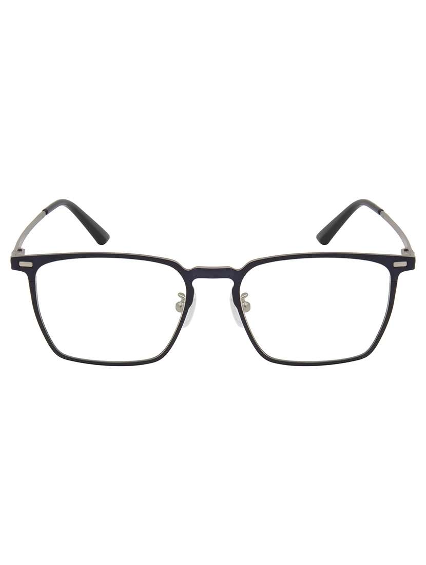 ted smith unisex black wayfarer metal clip on frames clip on sunglasses with polarized lens - 21950194 -  Standard Image - 2