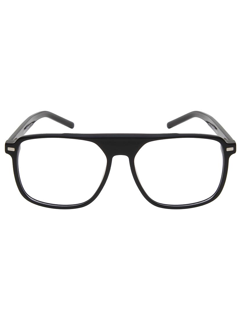 ted smith unisex black aviator acetate clip on frames clip on sunglasses with polarized lens - 21950198 - Standard Image - 2