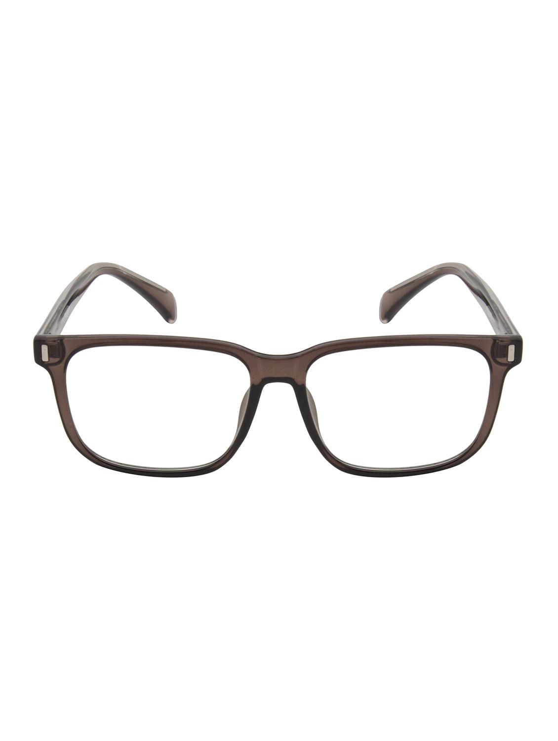 ted smith unisex brown wayfarer acetate clip on frames clip on sunglasses with polarized lens - 21950218 - Standard Image - 2