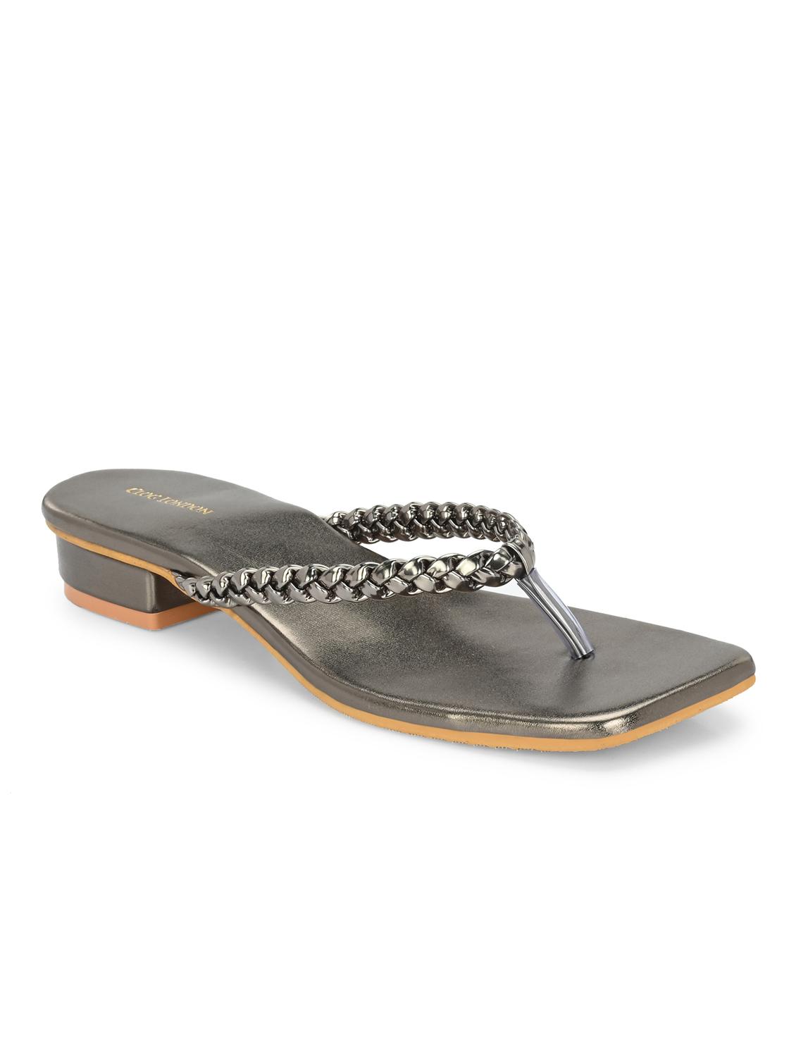 women grey toe separator sandal - 21950265 - Standard Image - 2