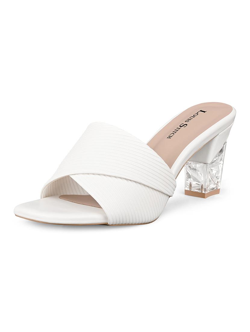 women pink slip on sandal - 21950315 - Standard Image - 2