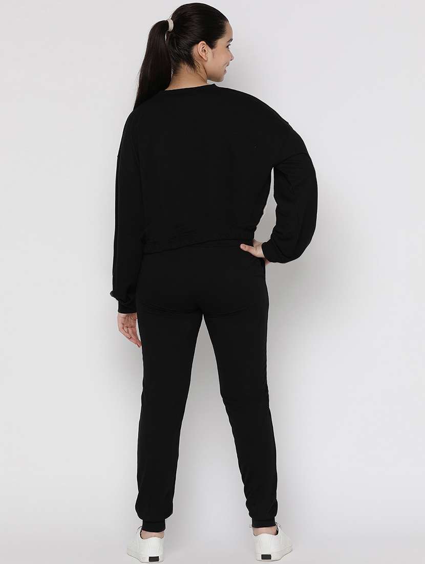 girls typographic print active wear co-ord set - 21951184 -  Standard Image - 2