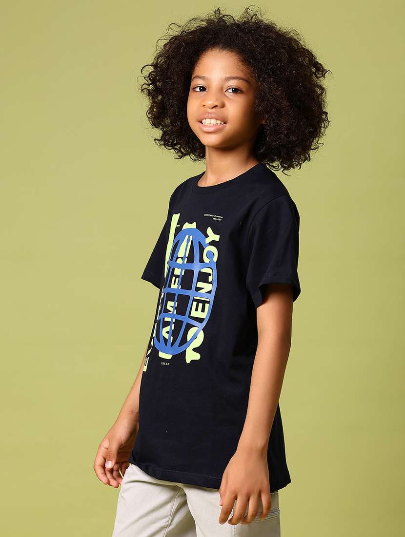 boys short sleeve round neck t-shirt - 21951733 -  Standard Image - 2