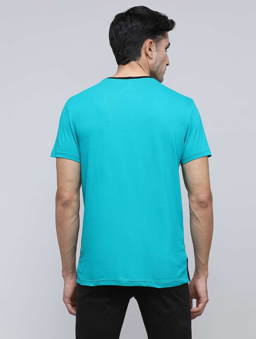 men color block short sleeve regular fit t-shirt - 21951805 -  Standard Image - 2