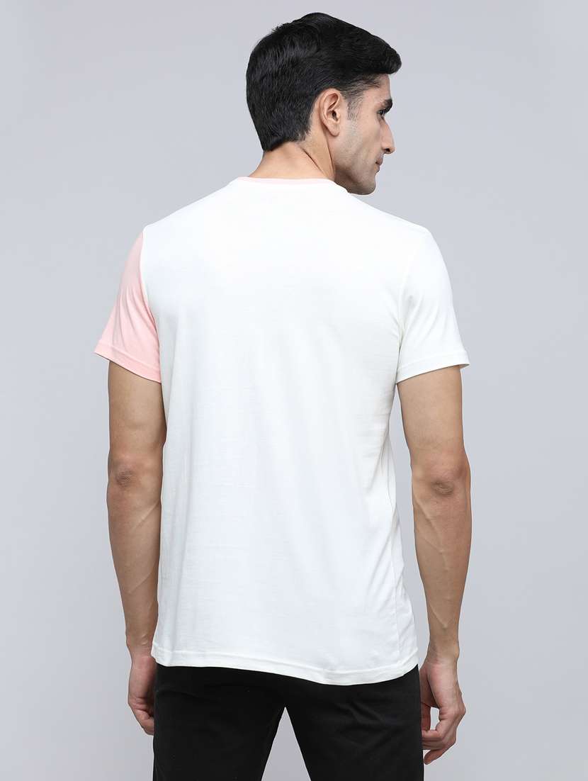 men color block short sleeve regular fit t-shirt - 21951806 -  Standard Image - 2