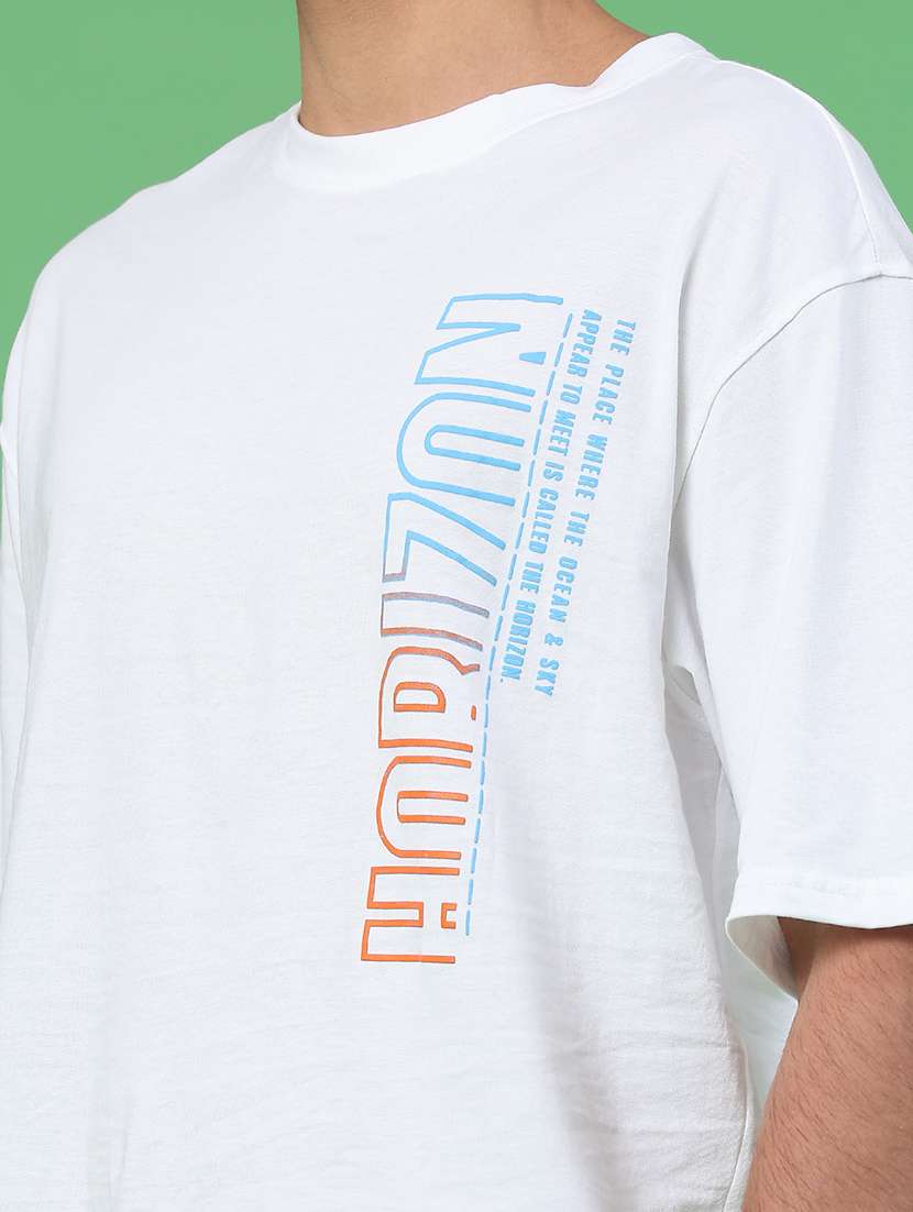 men typographic short sleeve regular fit t-shirt - 21952332 -  Standard Image - 2