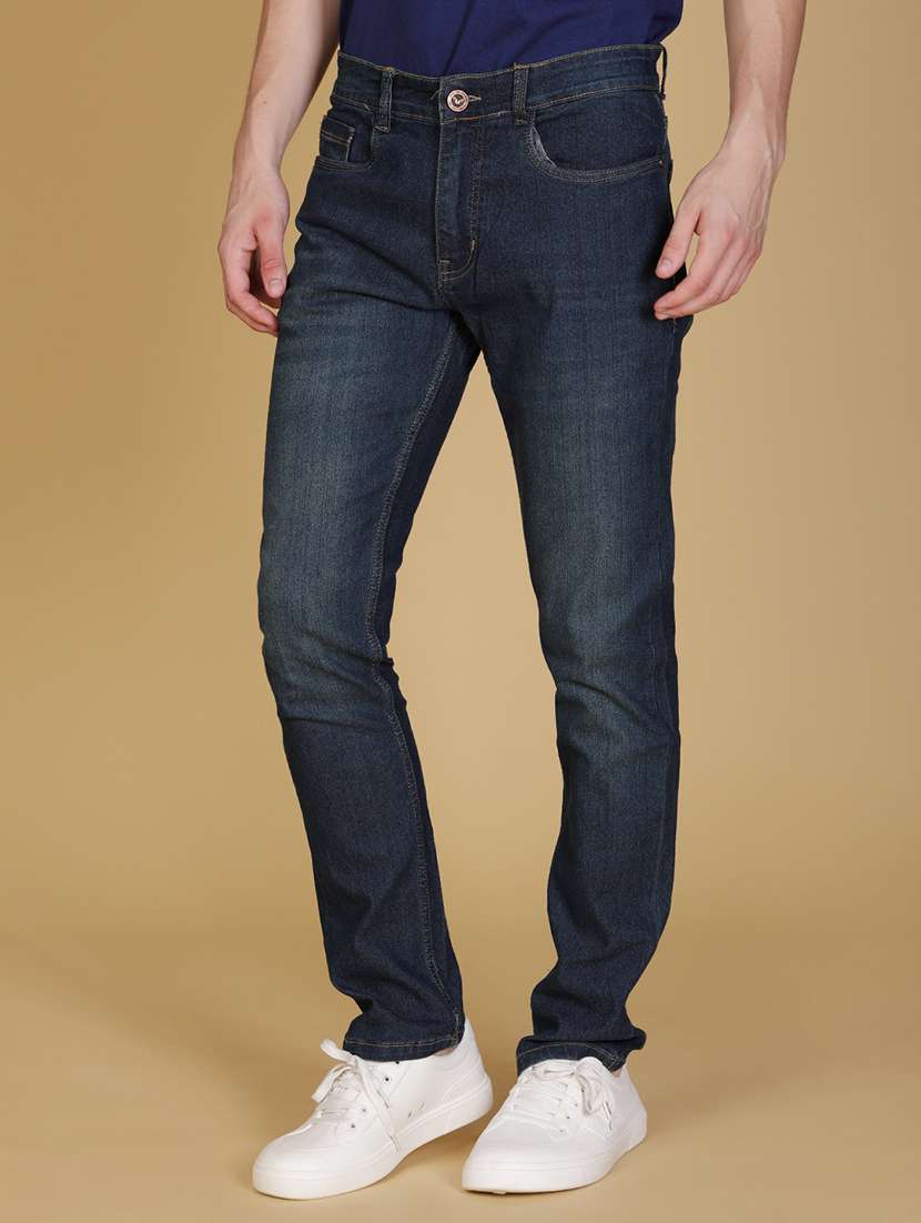 men washed mid rise full length jeans - 21952388 -  Standard Image - 2