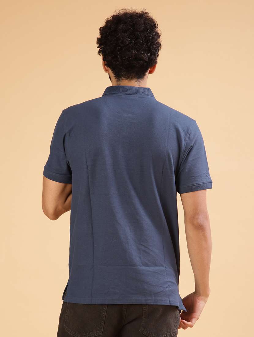 men solid short sleeve regular fit polo t-shirt - 21952457 -  Standard Image - 2