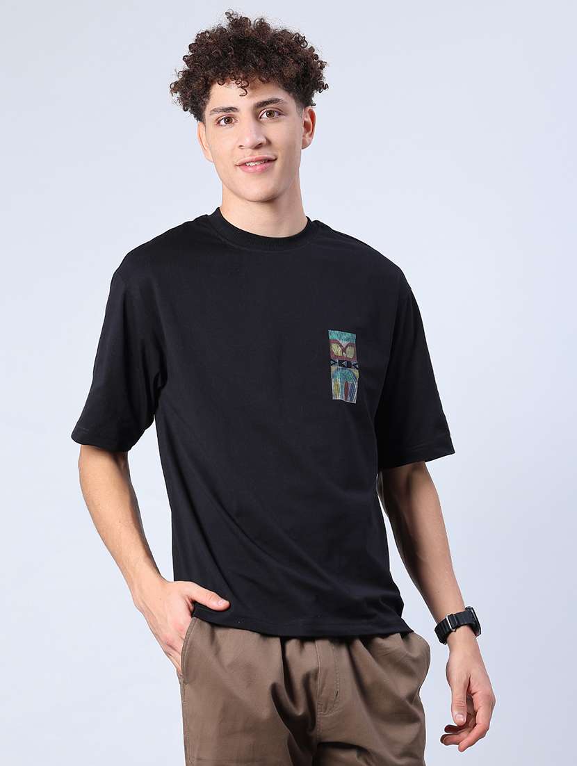 men printed short sleeve loose fit t-shirt - 21952459 - Standard Image - 2