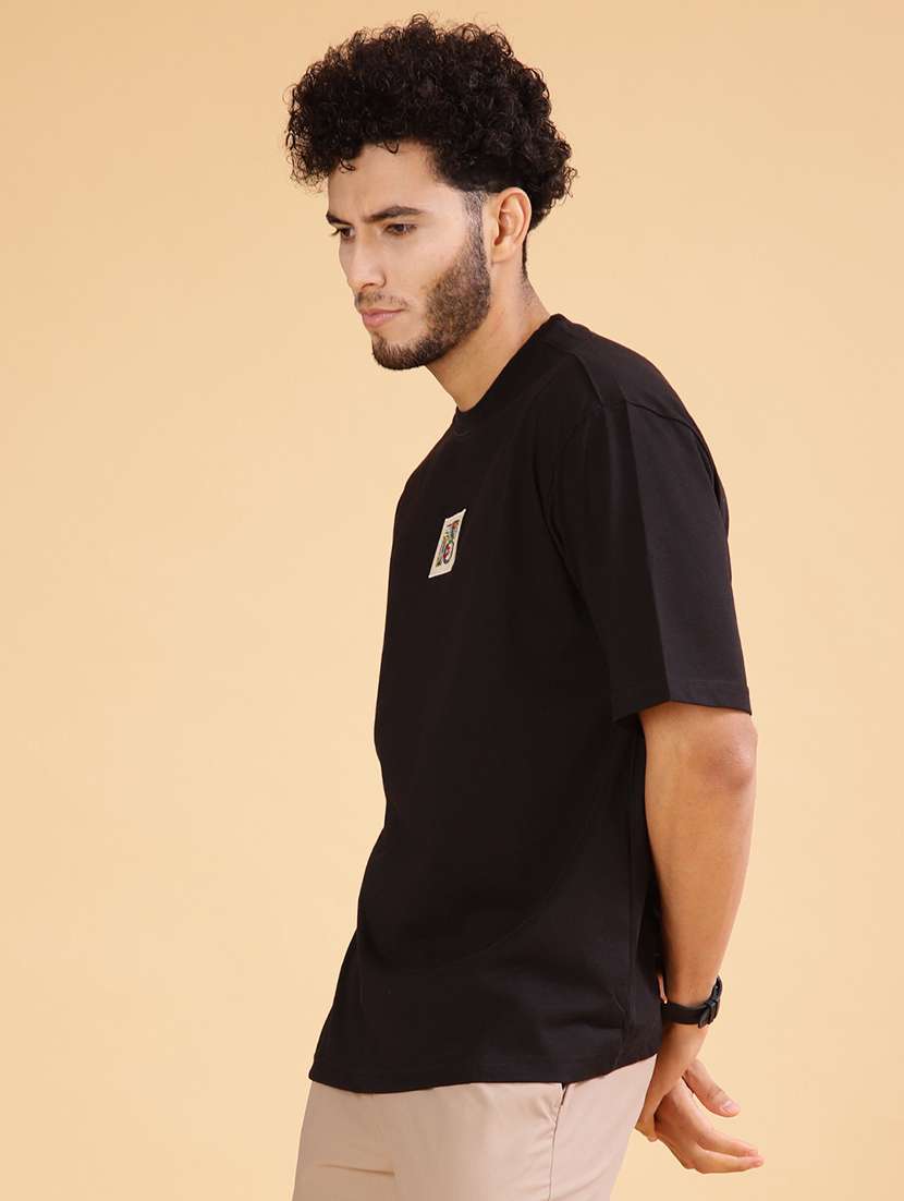 men printed short sleeve loose fit t-shirt - 21952463 - Standard Image - 2