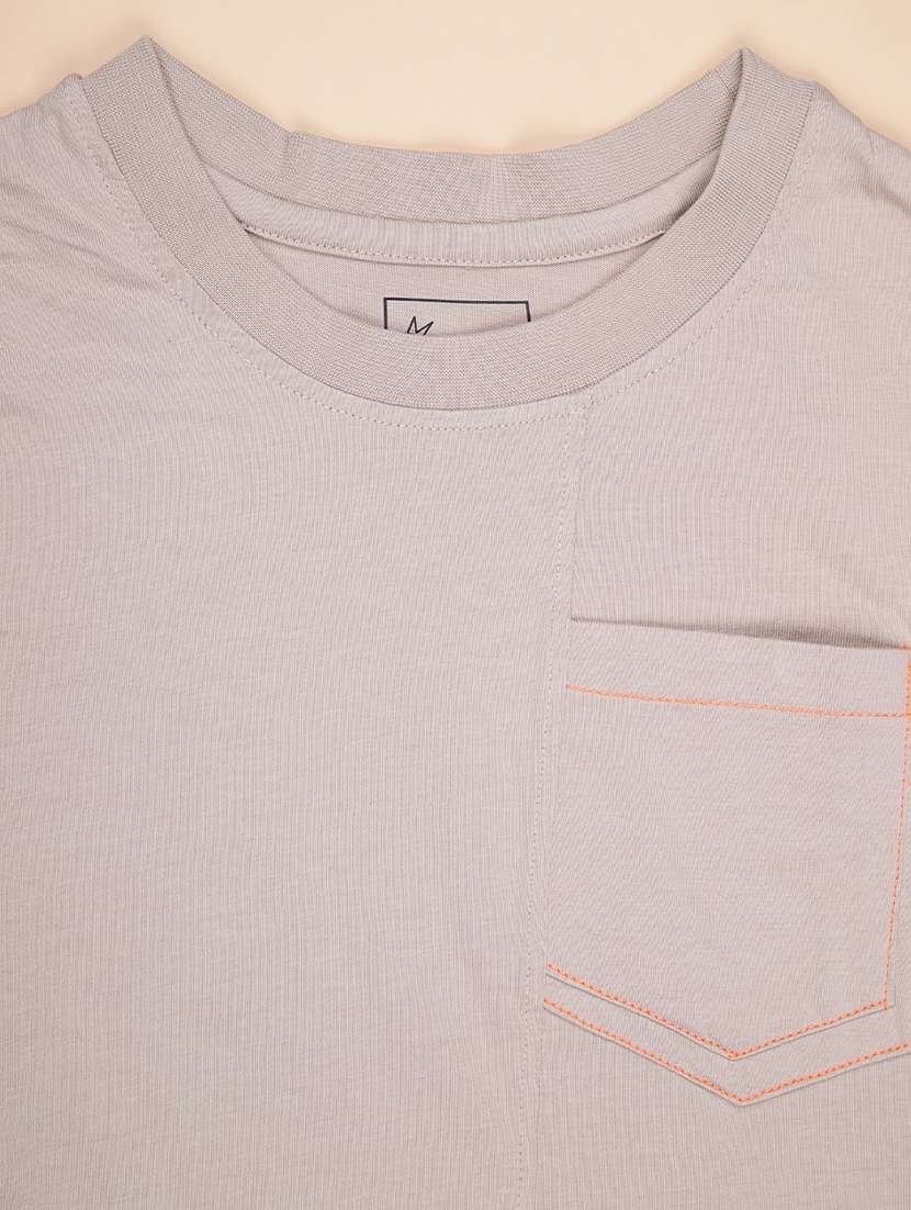 girls solid short sleeve regular fit tee - 21953643 -  Standard Image - 2