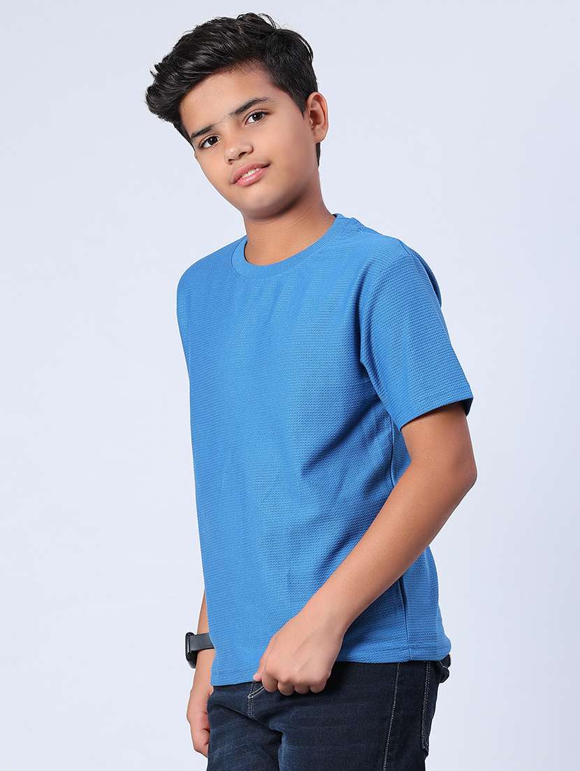 boys solid short sleeve regular fit shirt - 21953895 -  Standard Image - 2