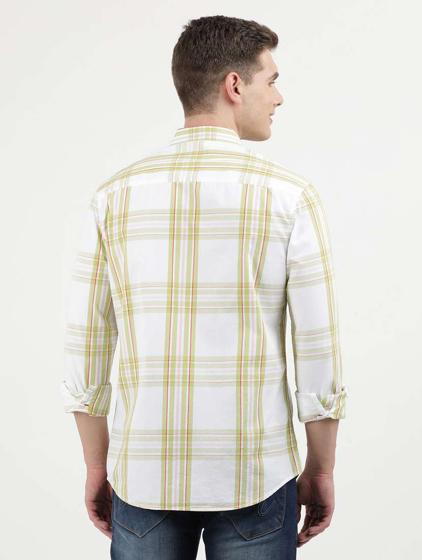 men checkered long sleeve regular fit casual shirt - 21954564 -  Standard Image - 2