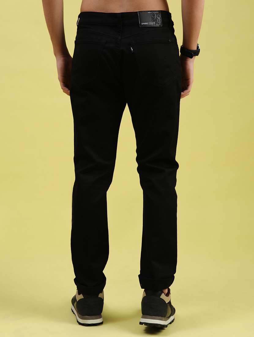 men plain mid rise full length jean - 21955683 - Standard Image - 2