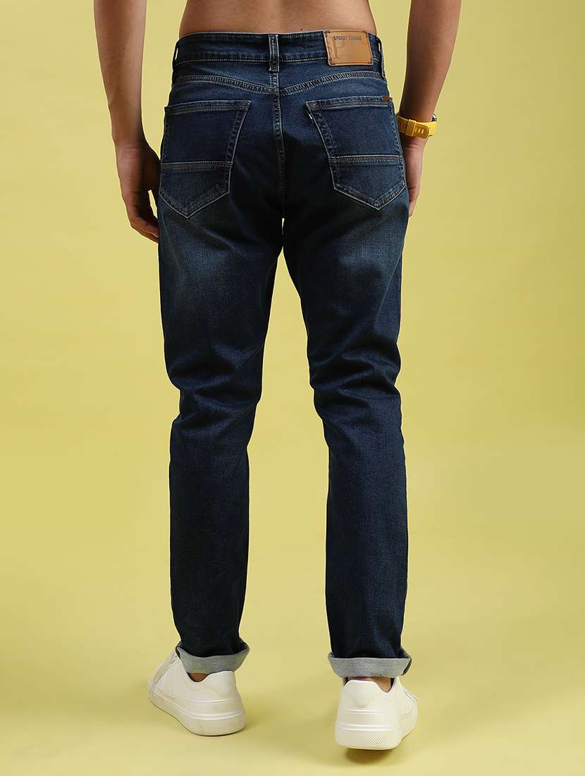 men washed mid rise full length jean - 21955687 -  Standard Image - 2