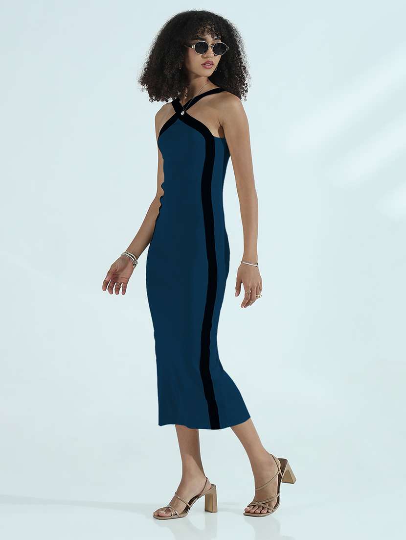 women tapered sleeveelss bodycon dress - 21955780 - Standard Image - 2
