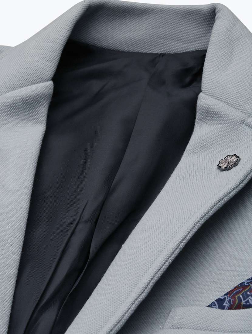 men solid long sleeve single breasted blazer - 21955921 -  Standard Image - 7