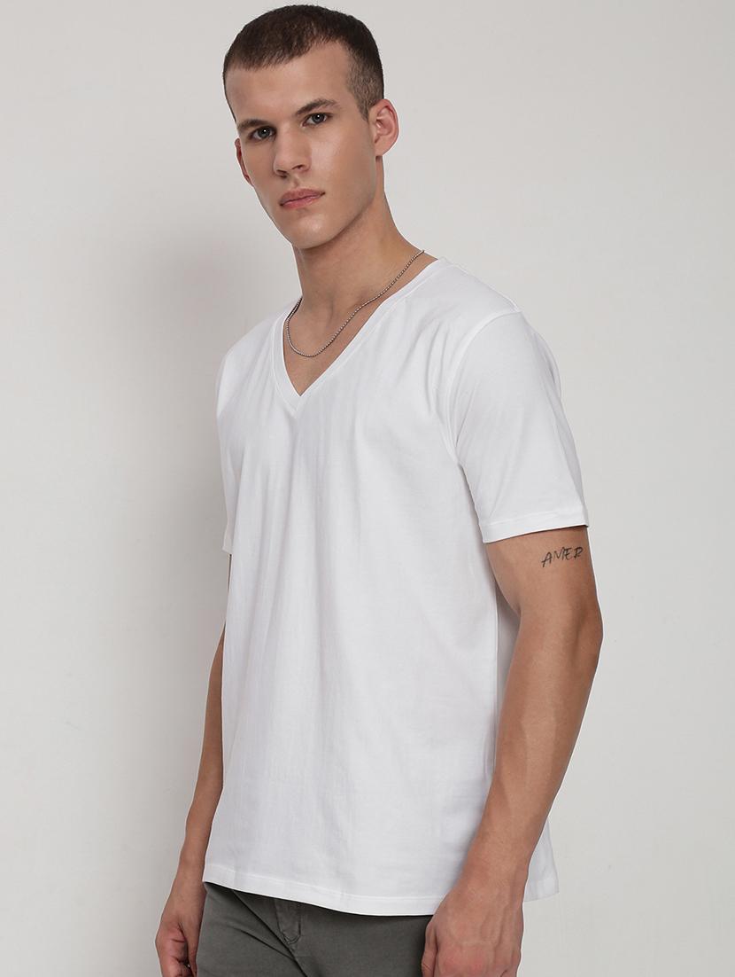 men solid short sleeve regular fit t-shirt - 21955928 - Standard Image - 2