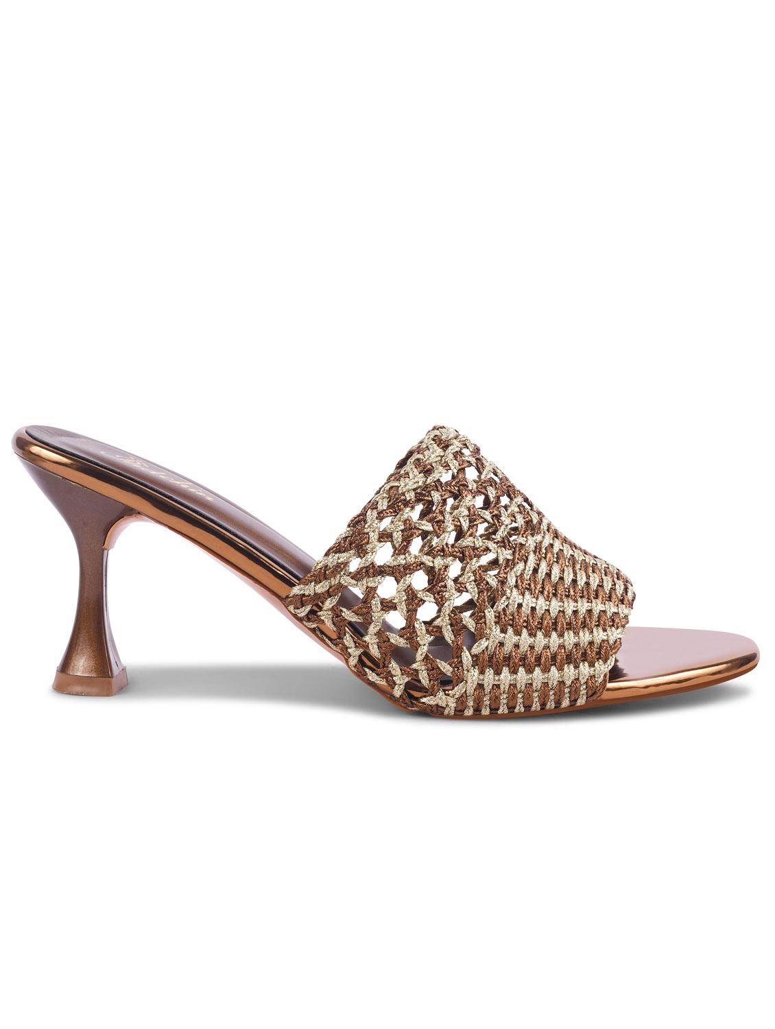 women textured slip on sandal - 21956075 - Standard Image - 2