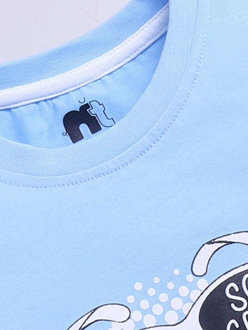 boys printed short sleeve regular fit t-shirt - 21956225 -  Standard Image - 2