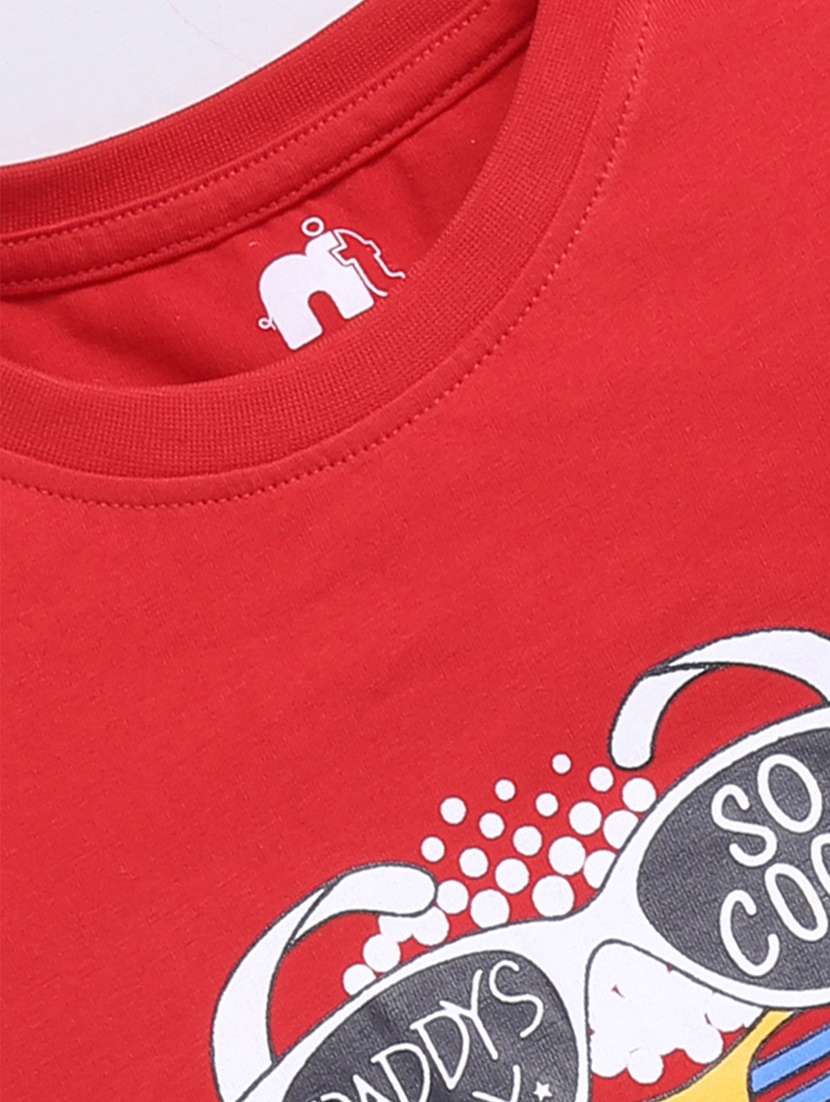 boys printed short sleeve regular fit t-shirt - 21956226 -  Standard Image - 2