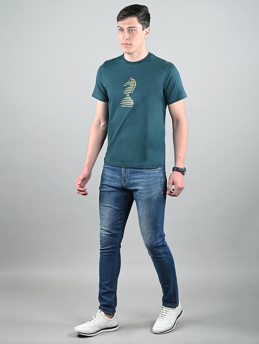 men printed shrort sleeve regular fit t-shirt - 21956385 - Standard Image - 2