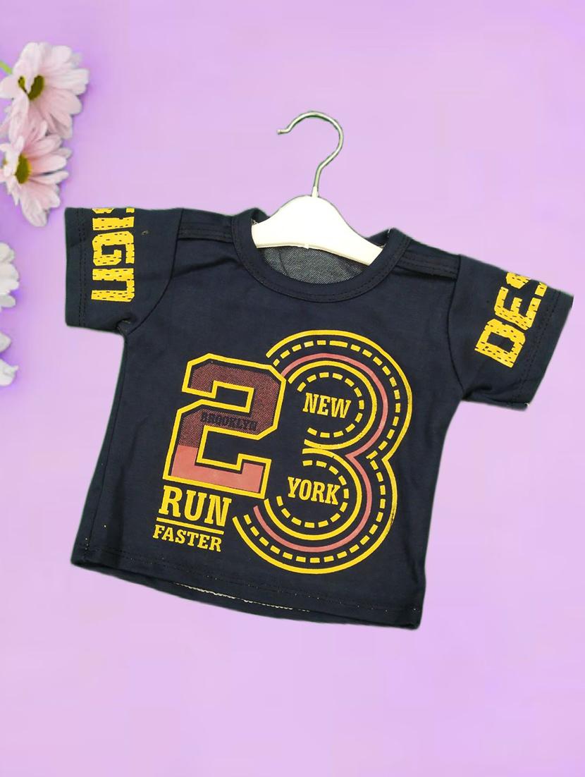 kids printed t-shirt with dungree set - 21956459 - Standard Image - 2