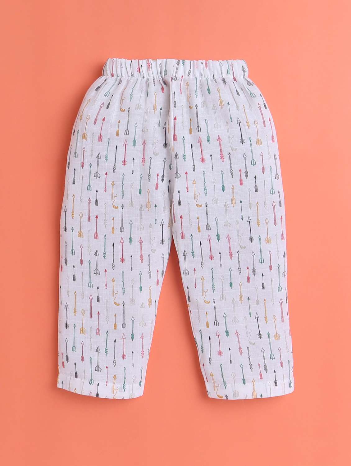 kids white printed short sleeve night suit - 21956463 -  Standard Image - 2