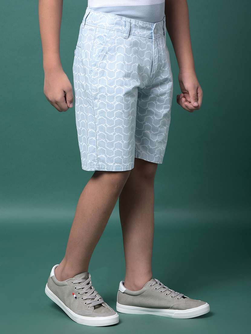 boys printed mid rise regular fit shorts  - 21956709 -  Standard Image - 2